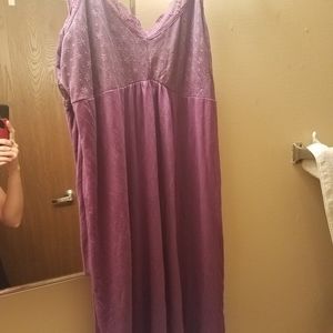 Soft Purple night gown pjs size small